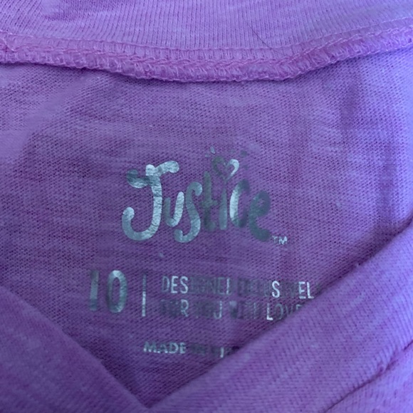 Justice short sleeve tee with dogs - Picture 2 of 2